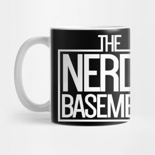 The Nerdy Basement Logo (White) Mug